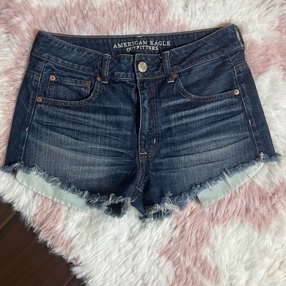 American Eagle Outfitters Pants - American Eagle Hi Rise Festival Cut Off Shorts Women's Size 6